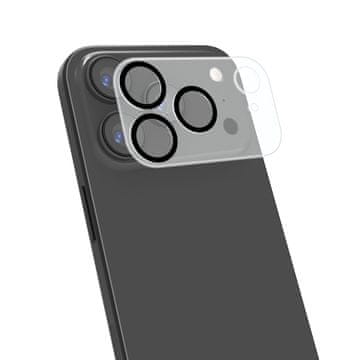 Celly Zaščita za objektiv kamere iPhone 17 Pro, kaljeno steklo