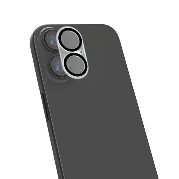 Celly Zaščita za objektiv kamere iPhone 17, kaljeno steklo