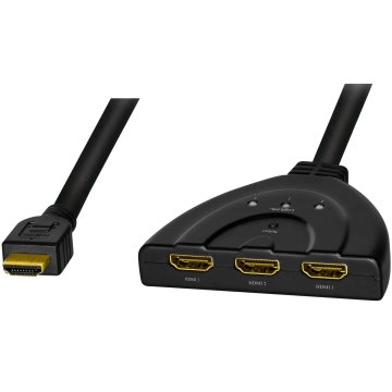 LogiLink 3-vratno stikalo HDMI, dvosmerno, 4K UHD 30Hz