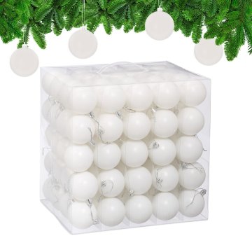 Northix Set mat božičnih kroglic 100 kosovNorthix
