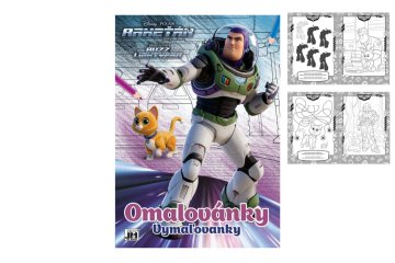 Jiri Models Pobarvanka Buzz Lightyear A4 21x30cm