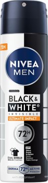 Nivea Antiperspirant v spreju Men Invisible Black & White Ultimate Impact 150 ml