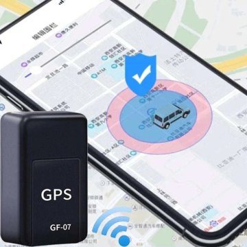 KJB Mini magnetni GPS sledilnik za vozila, črn