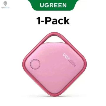 Ugreen Bluetooth iskalnik UGREEN Smart Tag za Apple Find My, 1 kos, rožnat