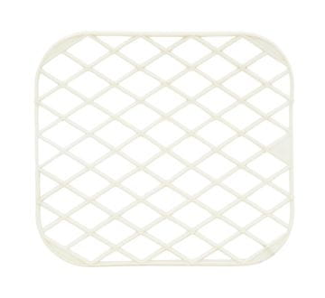 Vstavek za umivalnik (nerjaveče jeklo) 30x27cm plastika