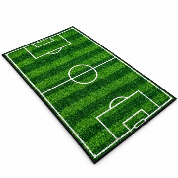 Aga4Kids Otroška preproga nogometno igrišče 150×100 cm