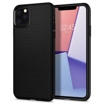 Spigen SPIGEN ovitek LIQUID AIR za iPhone 11 v mat črni barvi