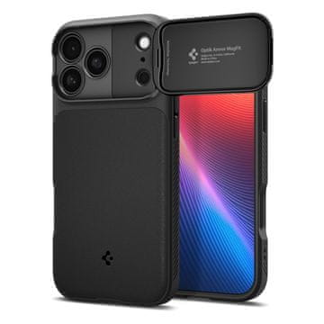 Spigen SPIGEN ovitek OPTIK ARMOR MAG za iPhone 17 Pro Max, črn