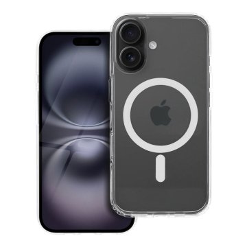 FORCELL Ohišje za iPhone 16 Forcell F-Protect Clear Hybrid Premium, združljivo z MagSafe, prozorno 0INT