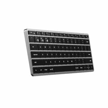Satechi Brezžična tipkovnica QWERTY Satechi Slim X1 ST-BTSX1S, srebrna