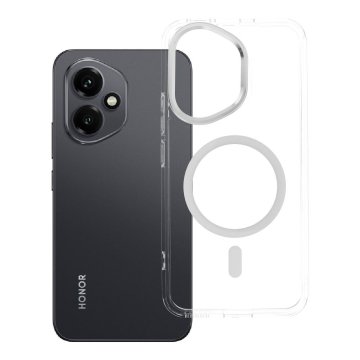 OEM Ovitek FRAME CLEAR HYBRID MAG COVER, združljiv z MagSafe, za HONOR 400, prozoren