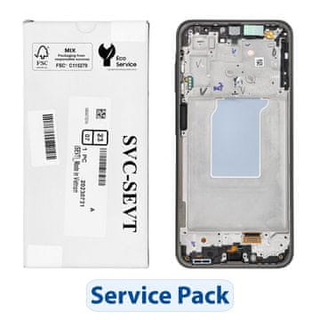 Samsung ServicePack LCD-zaslon SAMSUNG A26 5G A266B črn GH82-37049A