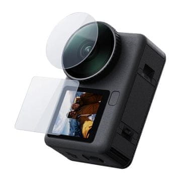 TELESIN Telesin set kaljenega stekla za DJI Osmo Action 6 (Leča + zaslon)