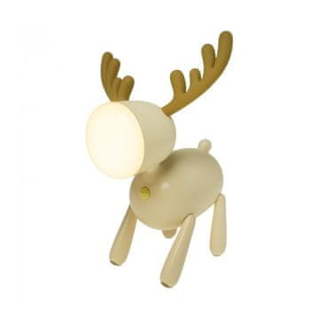 slomart Eco Light Mary's LED nočna svetilka Jelonek (jelenček) bež