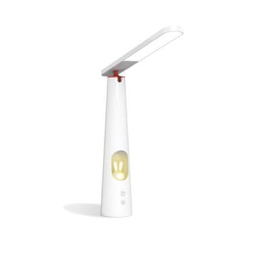 LAMPA Forever Light Namizna svetilka FLB-150 Elena - Bela, z LED zajčkom, 7.5W