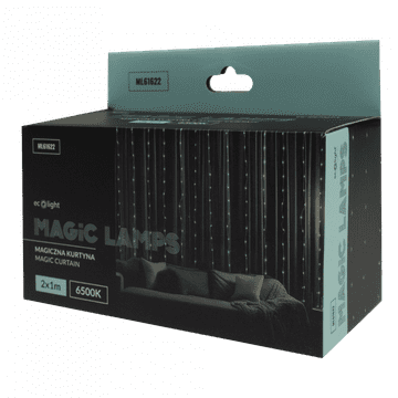 slomart Eco Light Magična LED kurtyna 200LED, 2m*1m, hladno bela (6500K), IP65