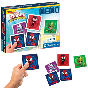slomart CLEMENTONI Gra Memo Spidey (18313)