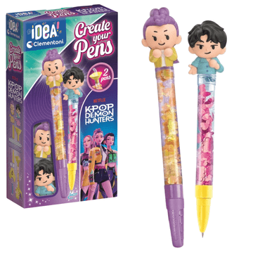 IDEA CLEMENTONI Mini Tovarna Pisal K-pop Demon Hunters Rumi & Jinu (18480)
