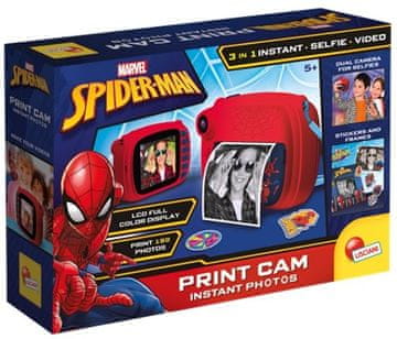 slomart LISCIANI Instant fotoaparat Spiderman - otroški fotoaparat s tiskalnikom