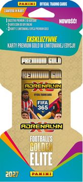 slomart PANINI KOLEKCJA Karte FIFA 365 Adrenalyn XL 2027 Blister Gold
