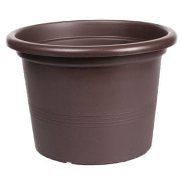 Plastkon Lonec za kampanulo rjave barve s premerom 11 cm