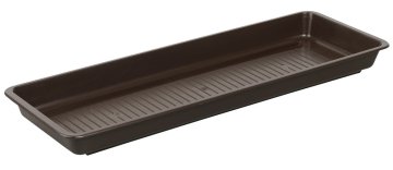 Plastkon Vrtna skleda pod škatlo rjave barve dolžina 60 cm