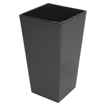 Plastkon Elise Mat okrasni lonec antracit premer 30 cm