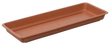 Plastkon Vrtna skleda pod terakotnim sadilnikom dolžina 100 cm