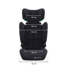 Kinderkraft I-SPARK 2 Plus i-Size otroški avtosedež, 100 do 150 cm, črn (KCISPA02BLKPL00)