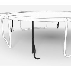 Inlea sidranje za trampolin proti vetru (2 kosa)