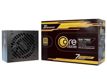 Seasonic Core GX-750 (2024) ATX 3 750W 80+ Gold polno modularni računalniški napajalnik (SRP-CGX751-A5A32SF)
