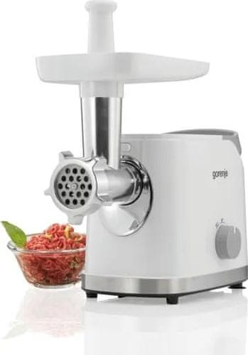 Zmogljivo in hitro mletje mesa Gorenje MG1802SJW