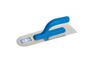 Kubala Lopatica Stainless steel trowel with round tip, 325 x 105 mm, plastic handle M
