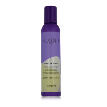 Inebrya BLONDesse No-Yellow Mousse balzam za lase za svetle lase za sive lase
