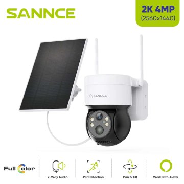 KJB Solarna varnostna kamera 4 MP za zunanji nadzor z WiFi I81BG