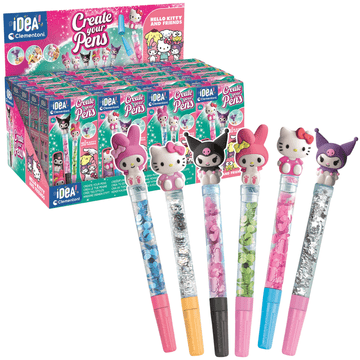 IDEA CLEMENTONI Idea Art Mini tovarna pisal - Hello Kitty & Friends (18450)
