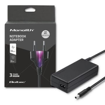 slomart Qoltec Napajalnik za Dell 65W | 19.5V | 3.34A | 4.5*3.0+pin