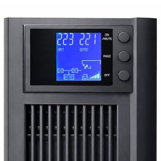 slomart Qoltec UPS Pure Sine Wave | 2kVA | 1600W | AVR | LCD