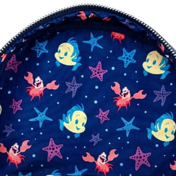Northix Loungefly Disney The Little Mermaid Gondola backpack 31cm