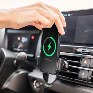 Northix Brezžično hitro polnjenje držala za telefon za avtomobile Chakar InnovaGoods