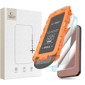 Tech-protect Quick Set Spy 2x zaščitno steklo za Google Pixel 9 Pro XL / 10 Pro XL / 11 Pro XL