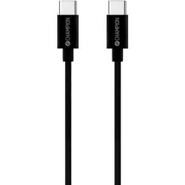 Champion USB-C kabel 60W 1m črn