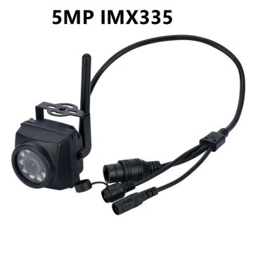 KJB Mini vodoodporna kamera Wi-Fi IP66 z nočnim vidom 5 MP IMX335, objektiv 3,6 mm