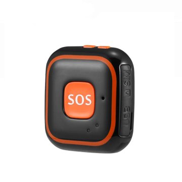 KJB Nosljivi GPS sledilnik V28 s klicem SOS Rumena