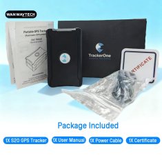 KJB Prenosni magnetni GPS sledilnik 4G z baterijo 6000 mAh Različica A