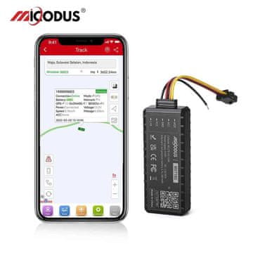 KJB GPS sledilnik MV710G 4G za vozila z relejem MV710G z relejem