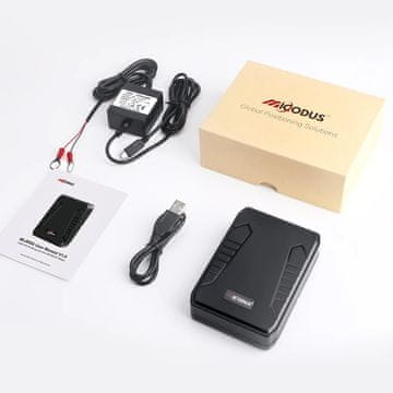 KJB Magnetni GPS sledilnik 4G z baterijo 10000 mAh in zaščito IP65 ML808G s polnilnikom