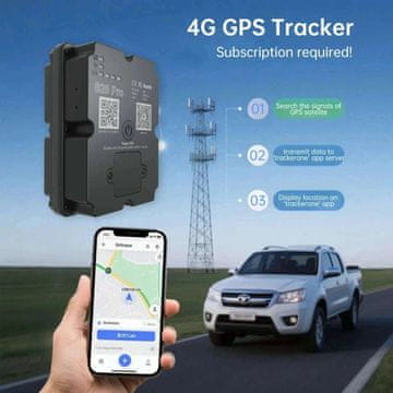 KJB GPS sledilnik 4G z opozorili geografskega območja Standardna izvedba