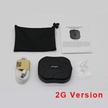 KJB Magnetni vodoodporni GPS sledilnik za vozila z baterijo 5000 mAh 2G