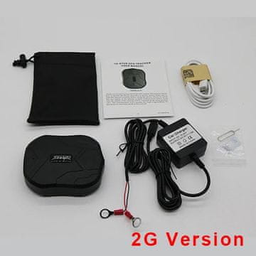 KJB Magnetni vodoodporni GPS sledilnik za vozila z baterijo 5000 mAh 2G, izvedba 1